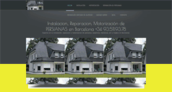 Desktop Screenshot of instalacionpersianasenbarcelona.com
